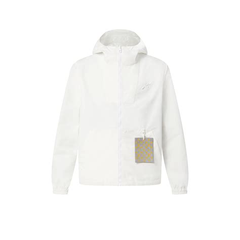 louis vuitton windbreaker white|louis vuitton monogram reversible windbreaker.